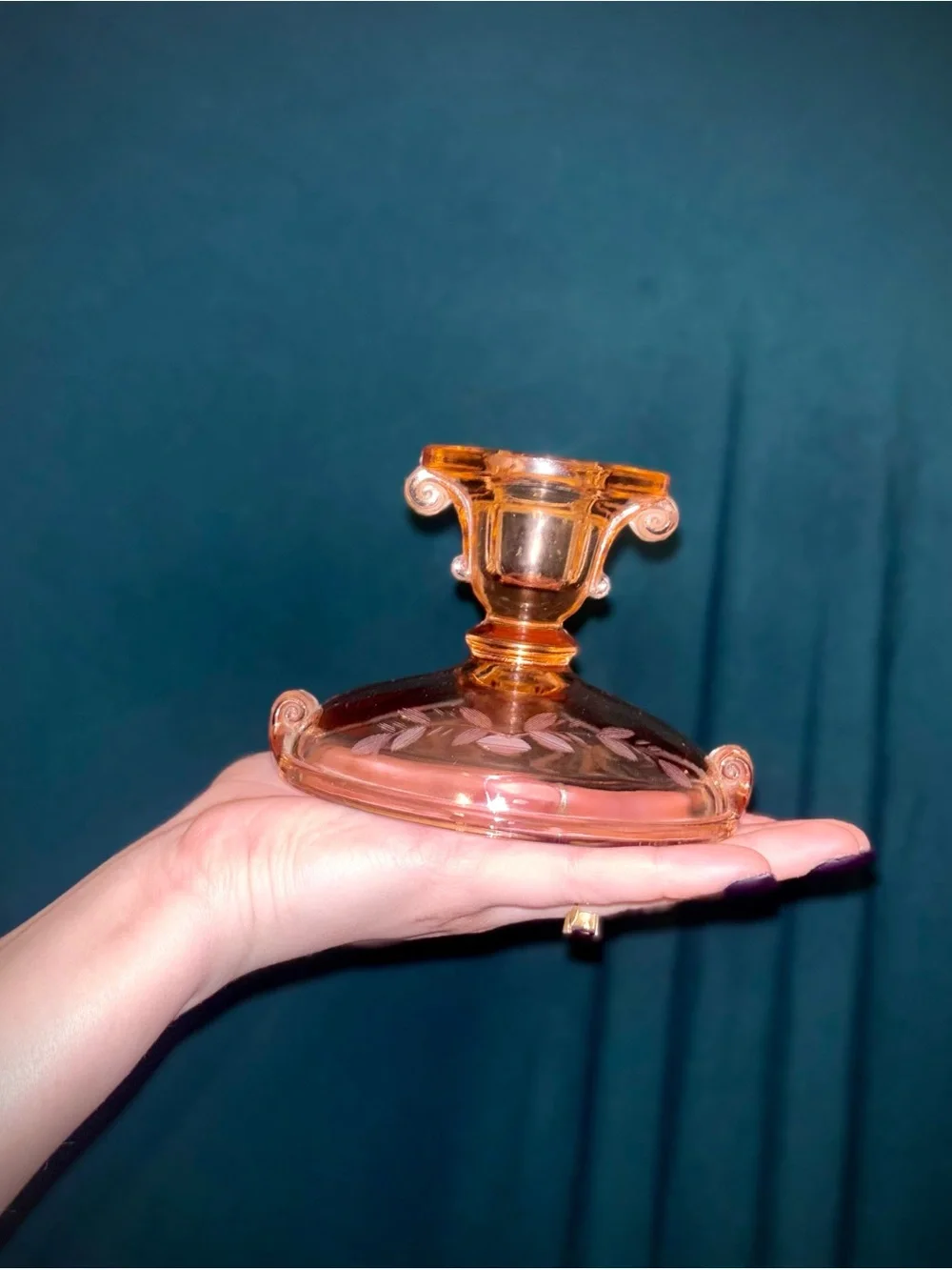 Imperial Glass set domed